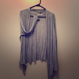 Simple grey cardigan
